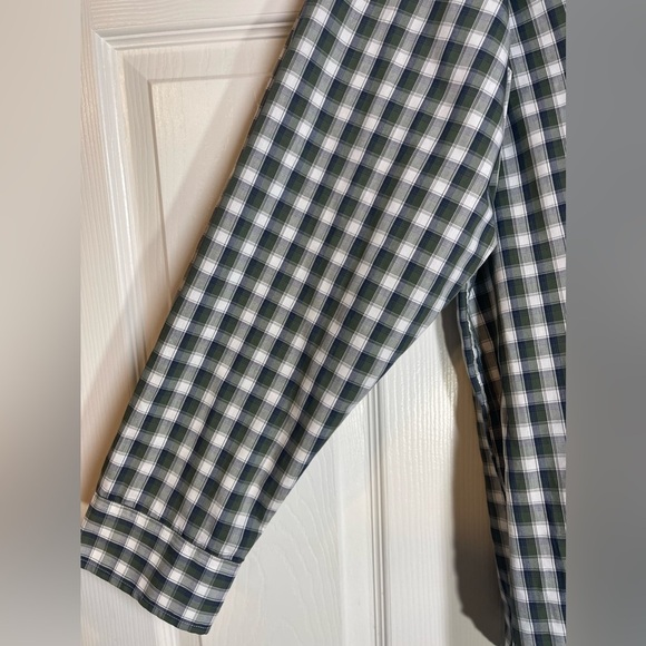 Roundtree & Yorke Big & Tall Non-Iron Long Sleeve Medium Plaid Shirt Size 2XT - Picture 6 of 9